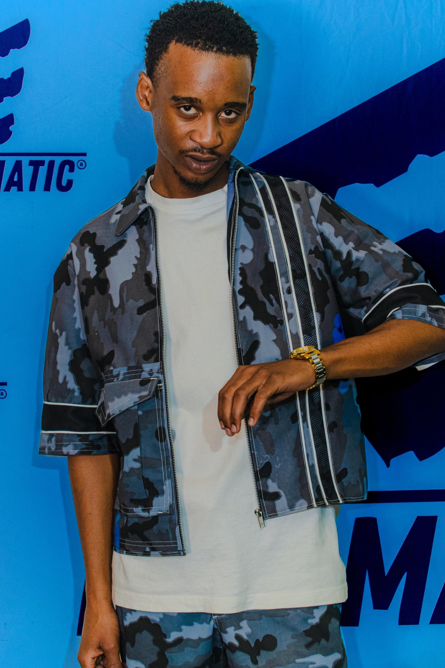 Enigma Miltant Kulture Shirt + Cargo Pants.