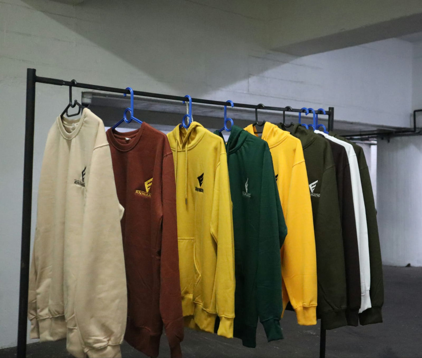 Enigmatic Logo Hoodies