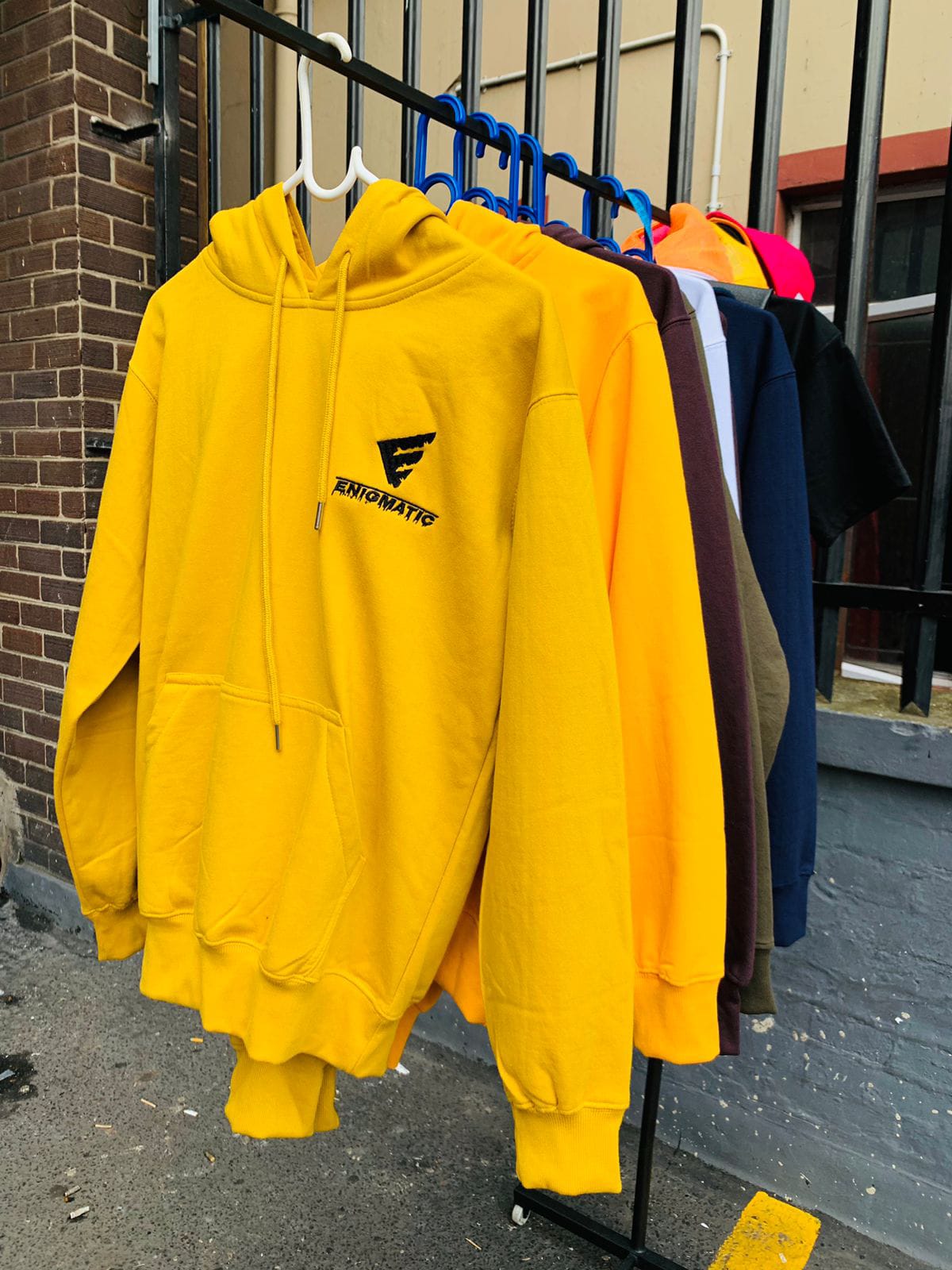 Enigmatic Logo Hoodies