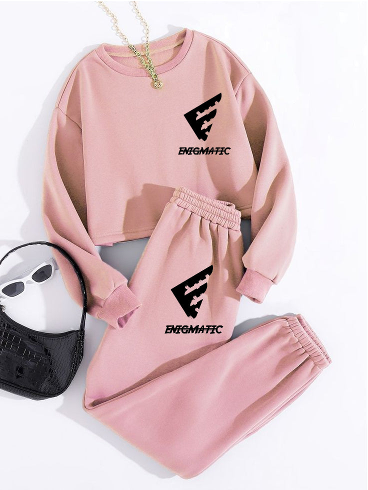 Enigma Dusty Pink Tracksuit Combo